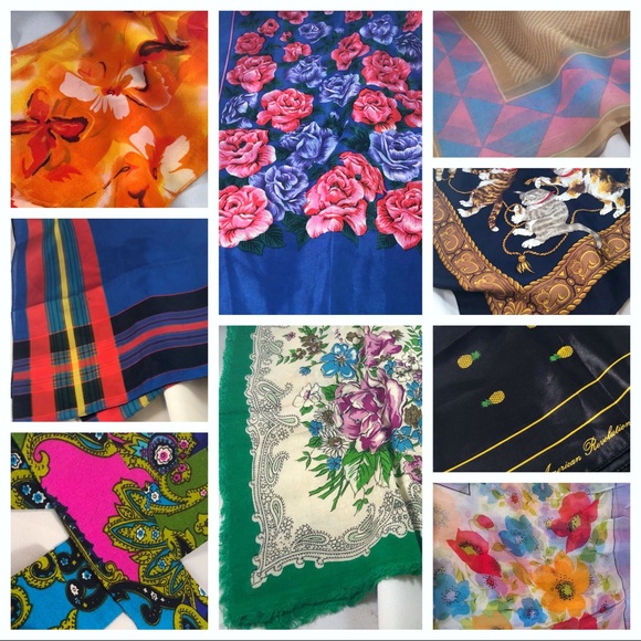 Vintage Accessories - 🌹VINTAGE SCARVES🌹COMING SOON